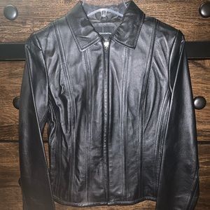 Victoria Secret Leather Jacket XS